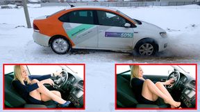 MASHA SEXY REVVING STUCK FOOTJOB CAR FULL VIDEO 39 MIN