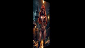 Ai Girl Red Sonja 2024