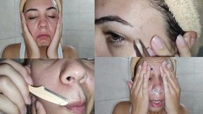 Full Face Care Routine, Oil, Shaving, Cleanse & Hydration