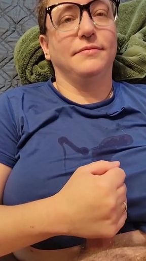 Dirty Talking Cum Slut Takes a Load Filmed From Several Angles