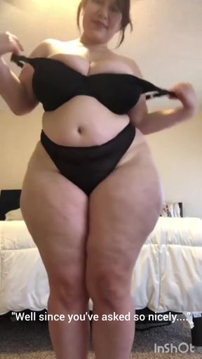 Mom with big tits gets pregnant from breeding and masturbates while showing off