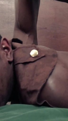 Big Warrior Dick Breeds Soldier