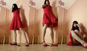 Tranny Giantess Amanda Crushes Cars Stockings Feet Cum Flood Destroyed