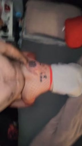 Woke my partner up with my tongue