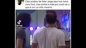 Caio BBB 21 mandando pegar em seus ovos