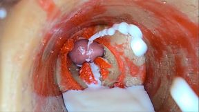 Amateur wife gets a deep fucking and a big dose of sperm