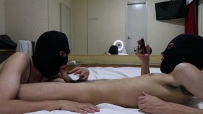 afeminado chupando macho dotado / femboy / fetish
