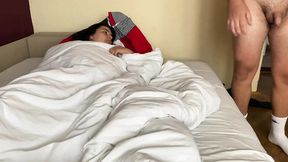 Curvy thick Latina wife gets her pussy licked and fingered