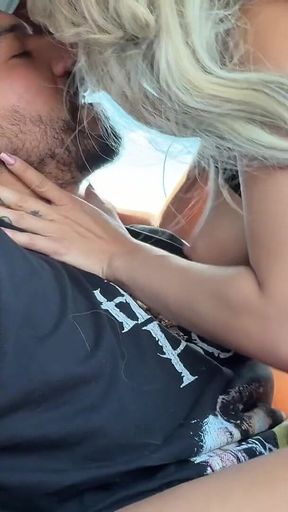 Real Gas Station Pick up Fine Ass Luna Luxe Gets Fucked on Teddy Tarantino's Ferrari