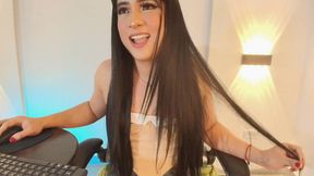 Beautiful Trans with Doll Face