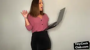 Femdom SPH solo Darling insults small dicks in dirty talk video