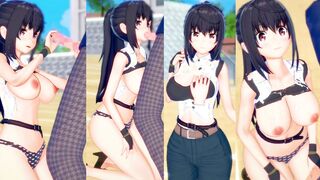 【エロゲーコイカツ！】ありふれた職業で世界最強 八重樫雫3DCG巨乳アニメ動画[Hentai Game Koikatsu! Arifureta shokugyou Shizuku Yaegashi]