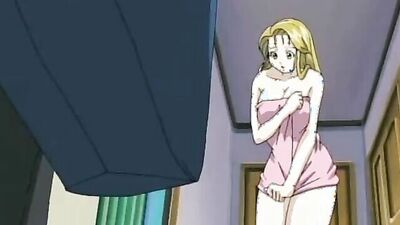 Watch Nami, the blonde teen, get tied up and destroyed by a tentacle in uncensored hentai