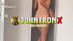 JohnTronX - Hardcore POV sex and creampie with a perfect redhead Thai amateur