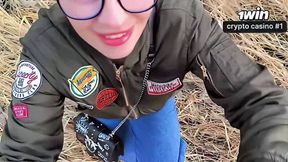 The stranger gave me the best DT and cummed rock hard in my mouth - super steaming hardcore porn!