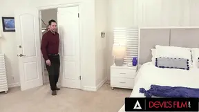 DEVILS FILM - Sexy Wife Shows Her Hubby's Mistress Athena Faris How To Fuck Him