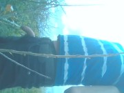 Look at me taking a piss with my dick