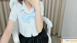 Shy Japanese on striptango com chat