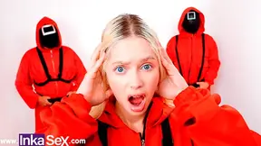 Brazilian Lola Gets Anal Pounded Hard For Ignoring Her Boss's Rules In Squid Game