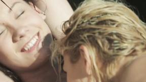 ”Gorgeous lezzies eat each other's wet cunt in a gorgeous 69”