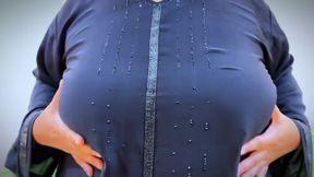 Arab Hot Stepmom Gets Horny After Coming From Road in Hotel Bed & I See Her Big Ass & Start Handjob