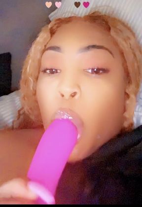 Squirting while fucking myself