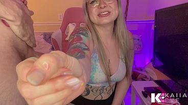 OTK Spanking & CBT: Milking Reward CEI