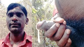 Rajesh Playboy 993 Public Outdoor Masturbation Big Cock Outside Flashing Handjob and Cumming in the Jungle
