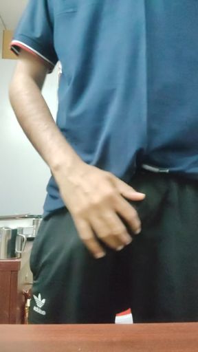 Indian uncut cock tease