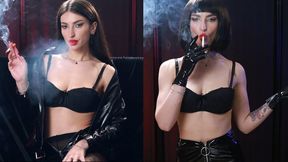Ksenia dark smoking passion