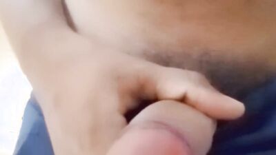 Lad plays with a pecker in this close-up video