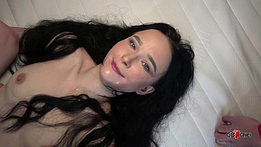 Young innocent novice creampie gangbang orgy
