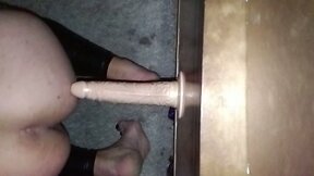 Slow my ass Fuck Dildo