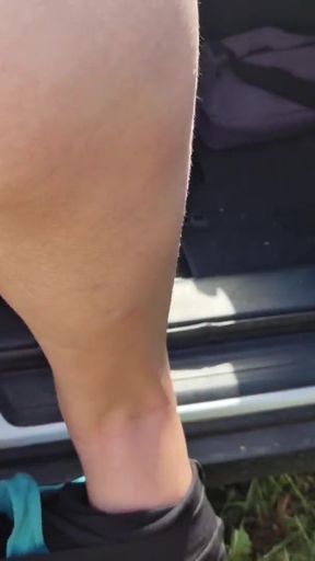 Courage in the parking lot... And I just couldn't resist   Clip 1