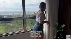 Real estate agent trades rental guarantee for a good fuck