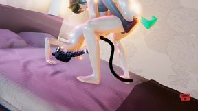 Yaoi Femboy Fucks a Nekoboy Femboy