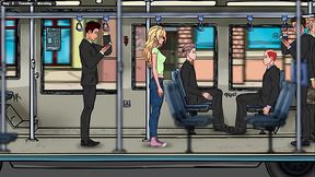 Jenny'_s first day working as a waitress. Hentai game