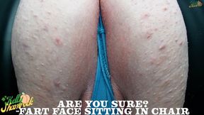Are You Sure? - Fart Face Sitting In Chair
