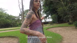 PUBLIC AT PARK SQUIRT ANAL TOO RISKY! Dread Hot