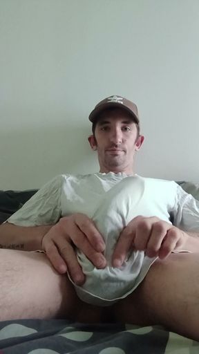 XXl cock of a young guy with cumshot