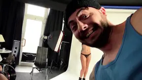 Tattooed German blonde gets a hard nasty fuck