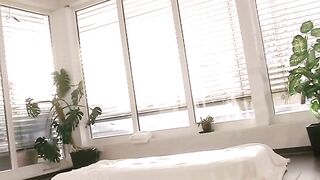 Teenage Dark-Haired Beauty Enjoys A Passionate Love Making Session