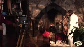 Stage Filled with Huge Toys and Gigantic Tits Before DP Gangbang