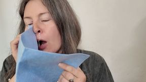 you are her blue rug full of her snot 0904m4