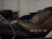 Couch belly inflation (time lapse)