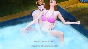 Peggy Indulges Forbidden Cravings in Hot 3D Animated Lust-Filled Tryst