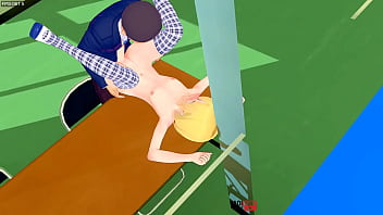 Yaoi - Orgy in the university 4 femboys fucked - Asian Japanese Manga anime gay porn