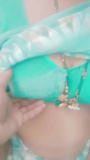 Wife Shows Her Body to Her Husband and Fuck