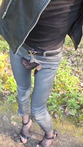 1st Public Exhibition LooK my JEAN's CuL Open to Voyeurs, Treasure Hunts in Brunoy91. VaneSsaBiTCHx PariSChienne&hellip;   Clip 1
