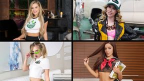 Best of TeamSkeet&#039;s All-Stars Compilation - Anya Olsen, Khloe Kapri, Vanna Bardot &amp; Whitney Wright